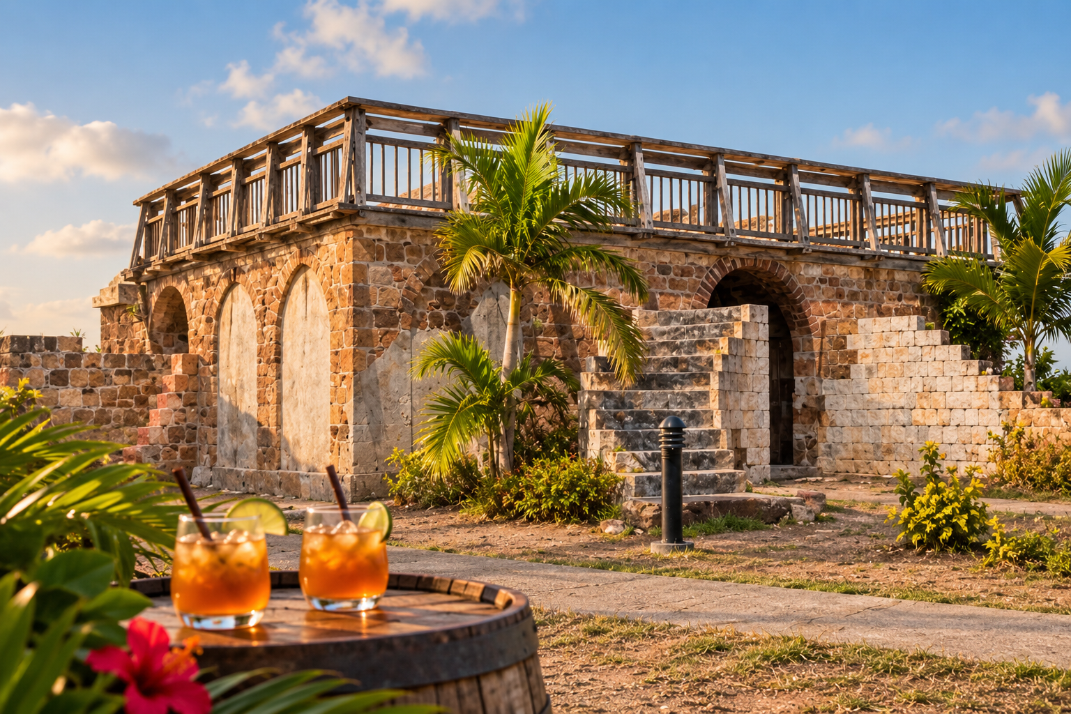 Rum in the Ruins auf Antigua